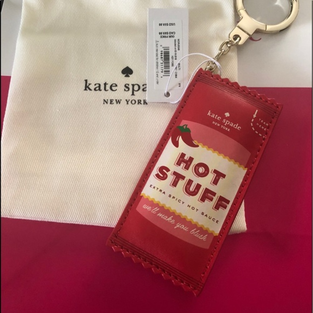 Kate Spade Hot Stuff Keychain